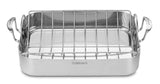 MULTICLAD PRO TRIPLE PLY STAINLESS COOKWARE 16" ROASTING PAN WITH RACK