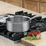 MULTICLAD PRO TRIPLE PLY STAINLESS COOKWARE 2 QUART SAUCEPAN