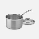 MULTICLAD PRO TRIPLE PLY STAINLESS COOKWARE 4 QUART SAUCEPAN WITH COVER