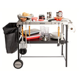 OUTDOOR BBQ PREP CART