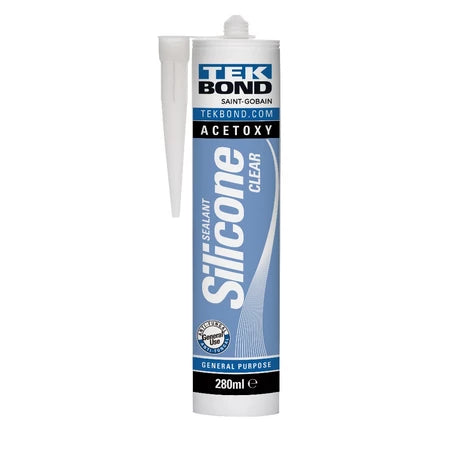 Tekbond Acetoxy Professional 280ml (Clear)