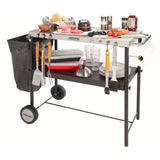OUTDOOR BBQ PREP CART