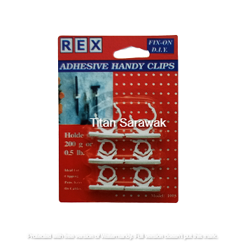 Rex Adhesive Handy Clips