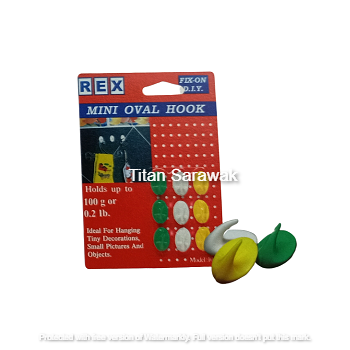 Rex 1082 Mini Oval Hook – Titan Sarawak Sdn Bhd