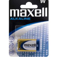 Maxell Alkaline 9V Battery (6LR61) - 1B
