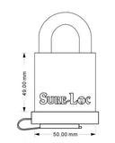 SureLoc Biometric 50mm Padlock