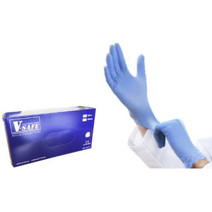 V-SAFE Nitrile Non-latex Powderless Gloves