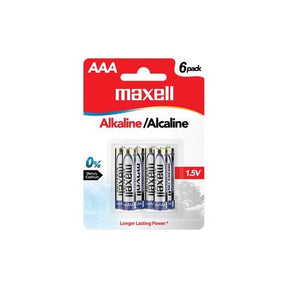 Maxell Alkaline AAA Battery (LR03) - 6B