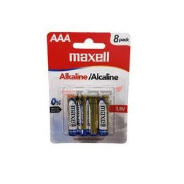 Maxell Alkaline AAA Battery (LR03) - 8B