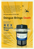 Rex Mosquito Trap (One year 1 to 1 replacement warranty)