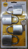 Yale Y120b/50/127/4-50mm Chrome Plated-Boron Steel Shackle TSA Luggage Lock