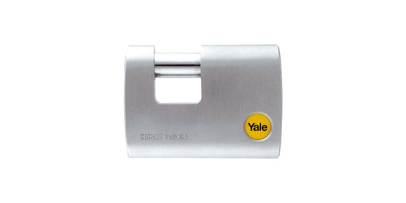 Yale Y124/60/110/1-60mm Chrome Plated Armour Lock ( 5 )