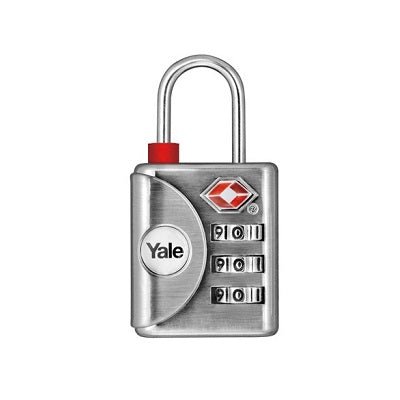 Yale YTP1/32/119/1-Chrome Luggage with TSA & Indicator