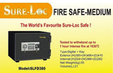 Sure Loc SLFD380 Fire Safe Large
